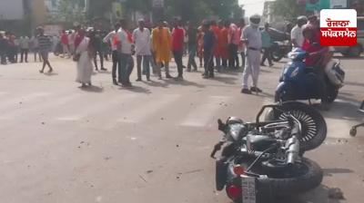 Trinamool-BJP workers clash before Modi's rally in Kolkata