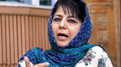 PDP leader Mehbooba Mufti