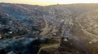 Fire broke out in the forests of Chile, 46 people died