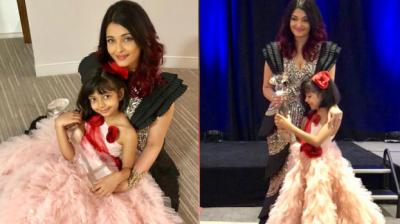Aishwarya Rai Bachchan with Meryl Streep award