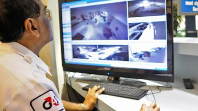 Panic button in CTU Buses