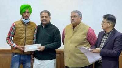 Singla hands over appointment letters to 20 newly appointed employees in PWD