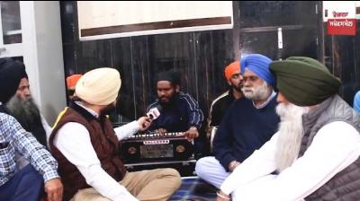 Blind people perform service in this Gurdwara Sahib in Punjab
