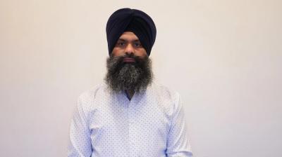 Sikh-American leader Satpreet Singh