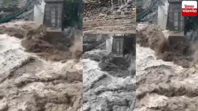 Sikkim Flood landslide News in punjabi 