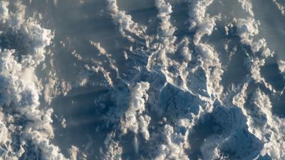 Astronaut spots Himalayas from space, shares pics