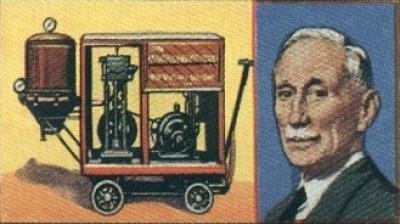 Google Doodle Hubert Cecil Booth, inventor of vacuum cleaner