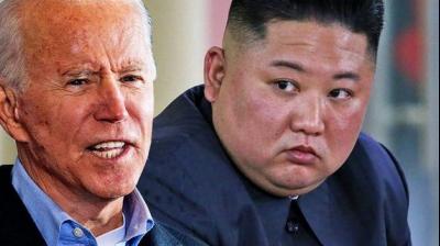 Kim Jong-un and Joe Biden