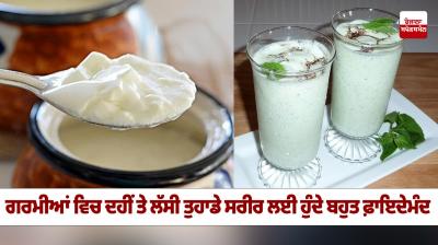 Curd and lassi are very beneficial for your body