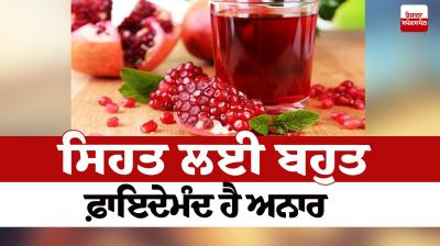 Pomegranate is very beneficial for health