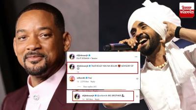 Hollywood actor Will Smith praised Diljit Dosanjh's song