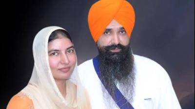 Balwant Singh Rajoana With Sister Kamaldeep Kaur
