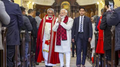 PM Narendra Modi's church visit 