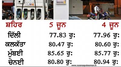 Petrol and Diesel's prices are getting down from last week 