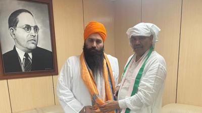  Baljit Singh Daduwal called on SC Commission Chairman Vijay Sampla