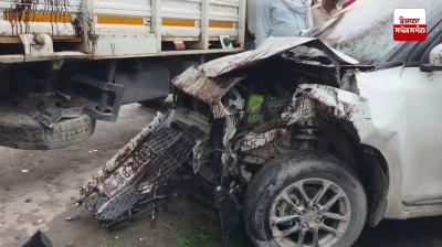 ਸੰਗਰੂਰ 'ਚ ਤੇਜ਼ ਰਫ਼ਤਾਰ ਕਾਰ ਨੇ ਦੋ ਸਕੂਟੀਆਂ ਨੂੰ ਮਾਰੀ ਟੱਕਰ