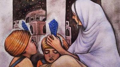 Sahibzaade and Mata Gujar Kaur Ji 