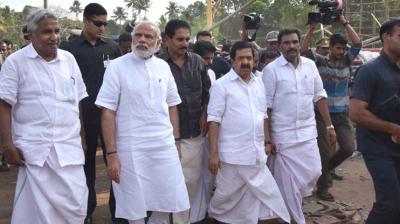 Modi visits kerla 
