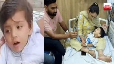 ਪੀੜ੍ਹਤ ਬੱਚਾ ਇਲਾਜ ਦੌਰਾਨ