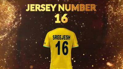 In honor of Sreejesh, Hockey India retired the number 16 jersey