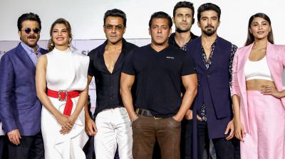 Film 'Race 3' trailer launch in mumbai
