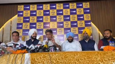 AAP's full support to India Gathjod candidate Manish Tiwari Chandigarh News in punjabi 