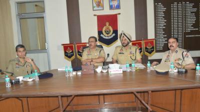 SPL DGP ARPIT SHUKLA HOLDS RANGE-LEVEL SECURITY REVIEW MEETINGS IN AMRITSAR AND JALANDHAR