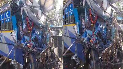 Patiala PRTC Accident News in punjabi 