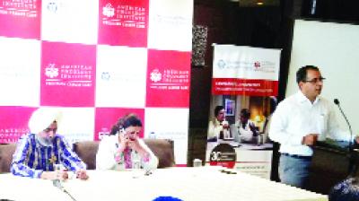 Dr. GS Brar addressing