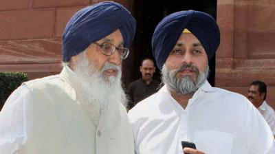 Parkash Badal And Sukhbir Badal