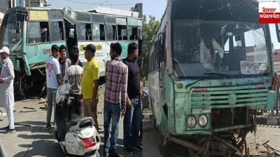 Punjab Roadways bus out of control Abohar News in punjabi 