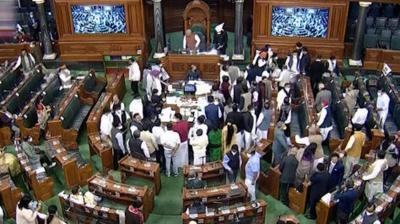 Rajya Sabha adjourned till Monday