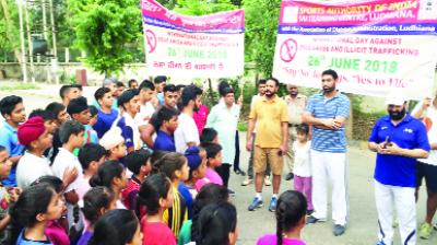 Players and Children During Meeting 