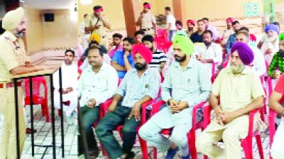Jangjit Singh Randhawa During Awareness Camp