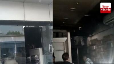 Fire breaks out at clothing shop in Jalandhar