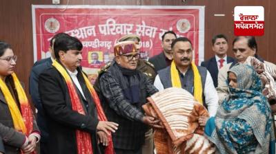 Chandigarh Police becomes a support for the homeless in the bitter cold