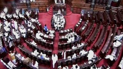 Rajya Sabha Adjourned Today