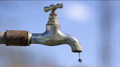 In Faridabad, the water level fell