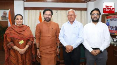 Minister Birinder Goyal holds important meeting with Minister G. Kishan Reddy to complete the survey of potash in soon