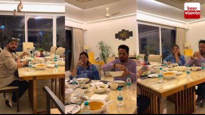  Punjabi singer Gurdas Maan and wife 