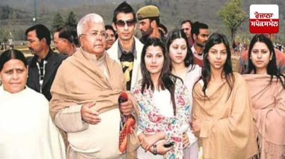 Know, who in Lalu's family has how much wealth?