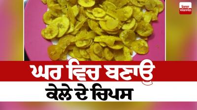 Homemade Banana Chips Food Recipes