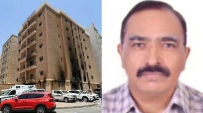 Last rites of Himmat Rai, who lost his life in Kuwait fire tragedy