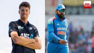 Mitchell Santner and rohit sharma