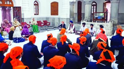 Prayers held at Gurdwara Sahib in Lahore after 80 years