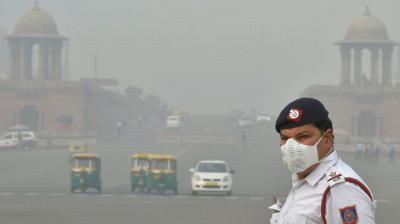 Delhi major pollutants