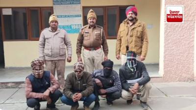 ਪੁਲਿਸ ਵਲੋਂ ਕਾਬੂ ਕੀਤੇ ਗਏ ਮੁਲਜ਼ਮ 