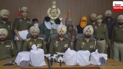 Amritsar Rural Police arrest 6 drug smugglers with heroin worth crores