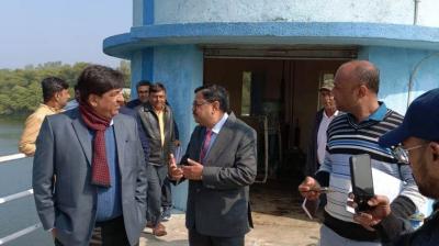 Sanitation Minister Bram Shanker Jimpa 