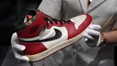 Michael Jordan's Sneakers Sell For Record-Breaking 615,000 dollar